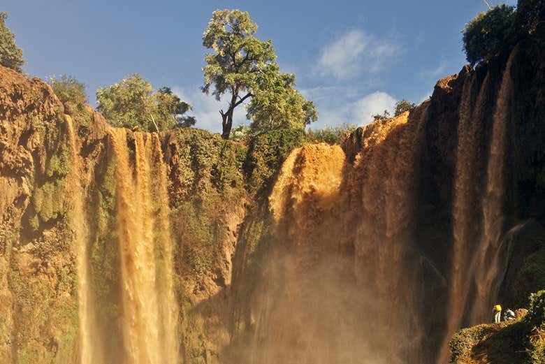 Chute d'eau à Ouzoud