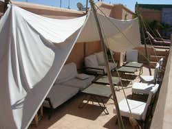 Terrasse dans un riad