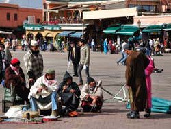 Charmeurs de serpents à Jemaa el-Fna