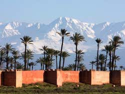 Haut Atlas vu de Marrakech