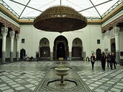 Musée de Marrakech, cour intérieure