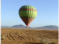 Balade en montgolfière au nord de Marrakech