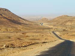 Excursion dans le désert de Zagora, route